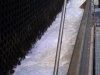 Excessive foam in cooling tower basin